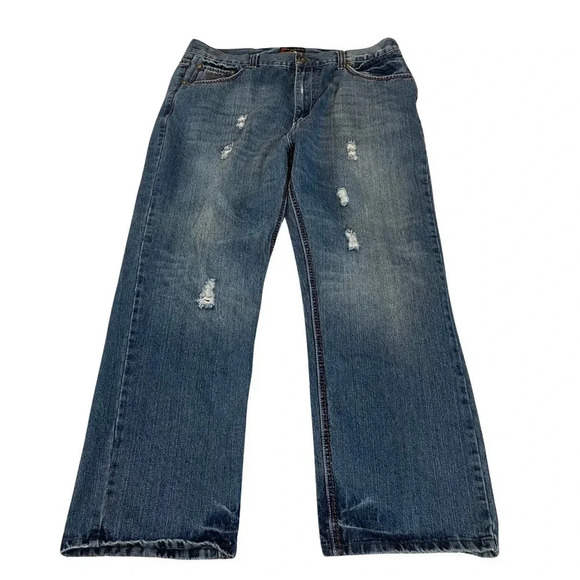 Phat Farm Classics Blue Jeans Mens Size 40x32 - Picture 1 of 11
